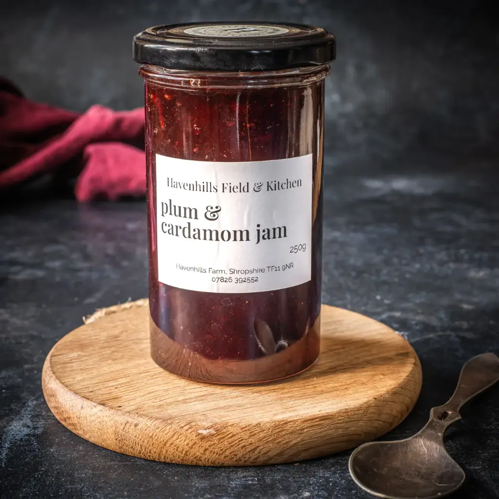 Plum Jam with Cardamom 250g