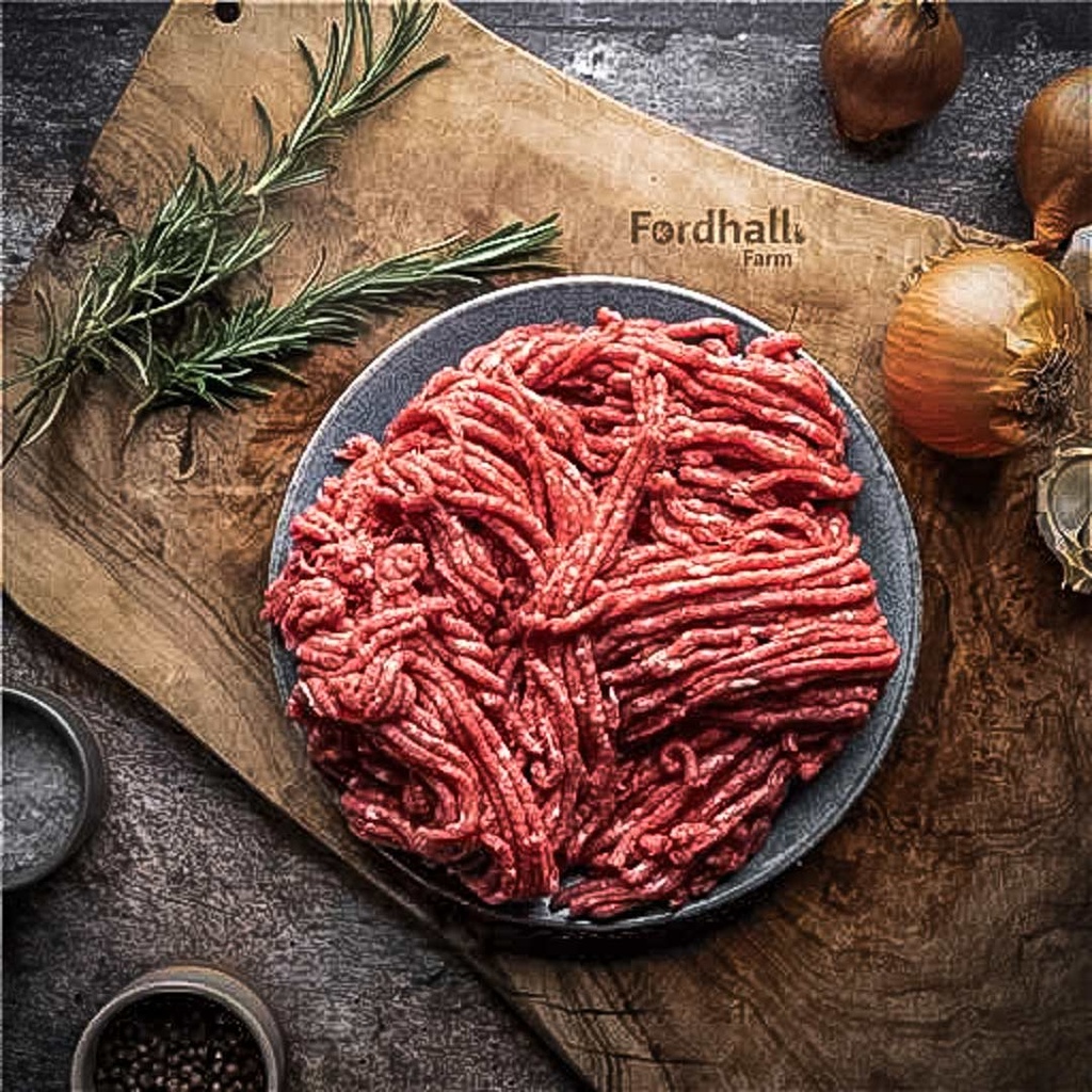 Beef mince - 500g Fordhall Organic Farm