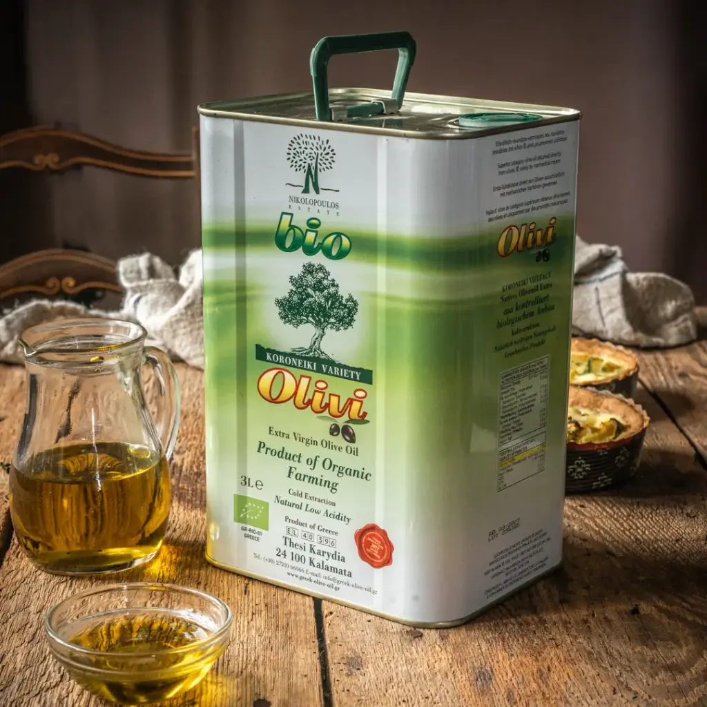 Nikolopoulos olive oil 3 Litre