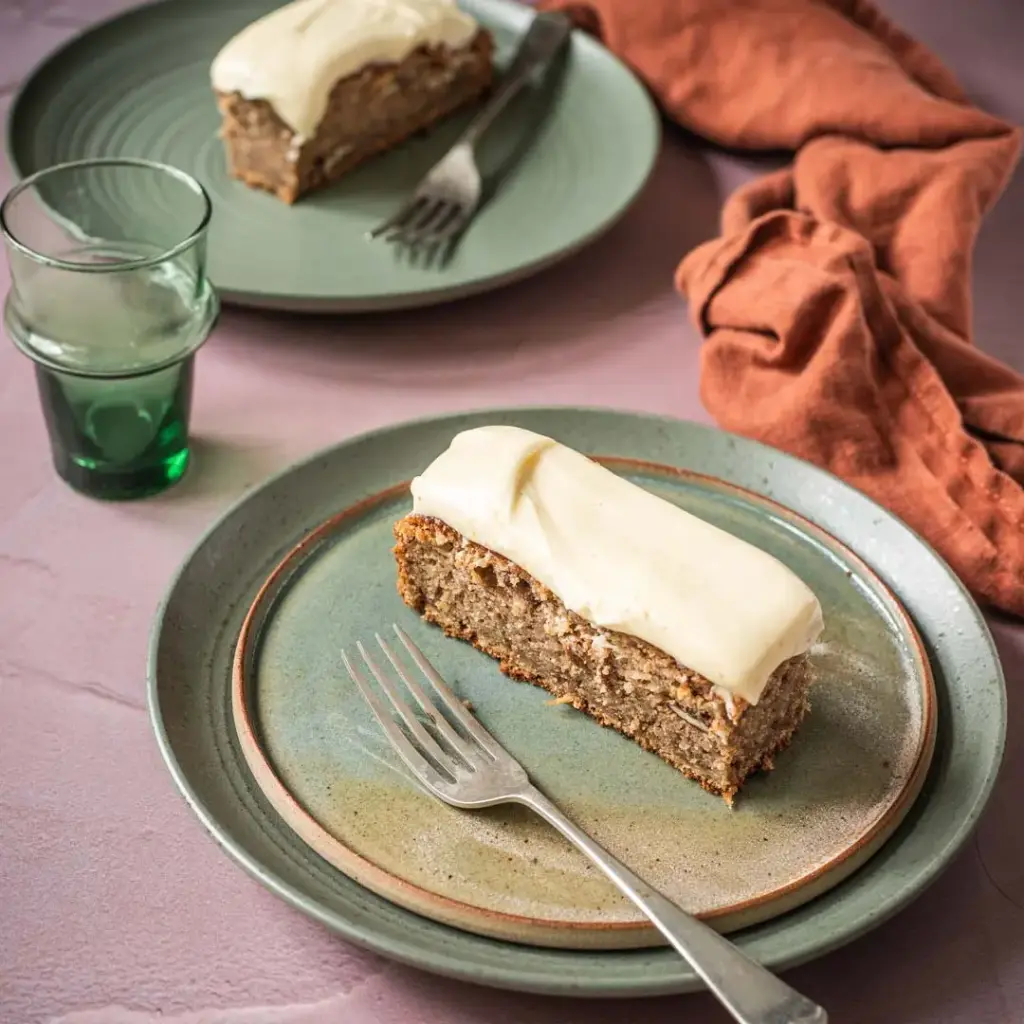 Parsnip, pecan and orange cake