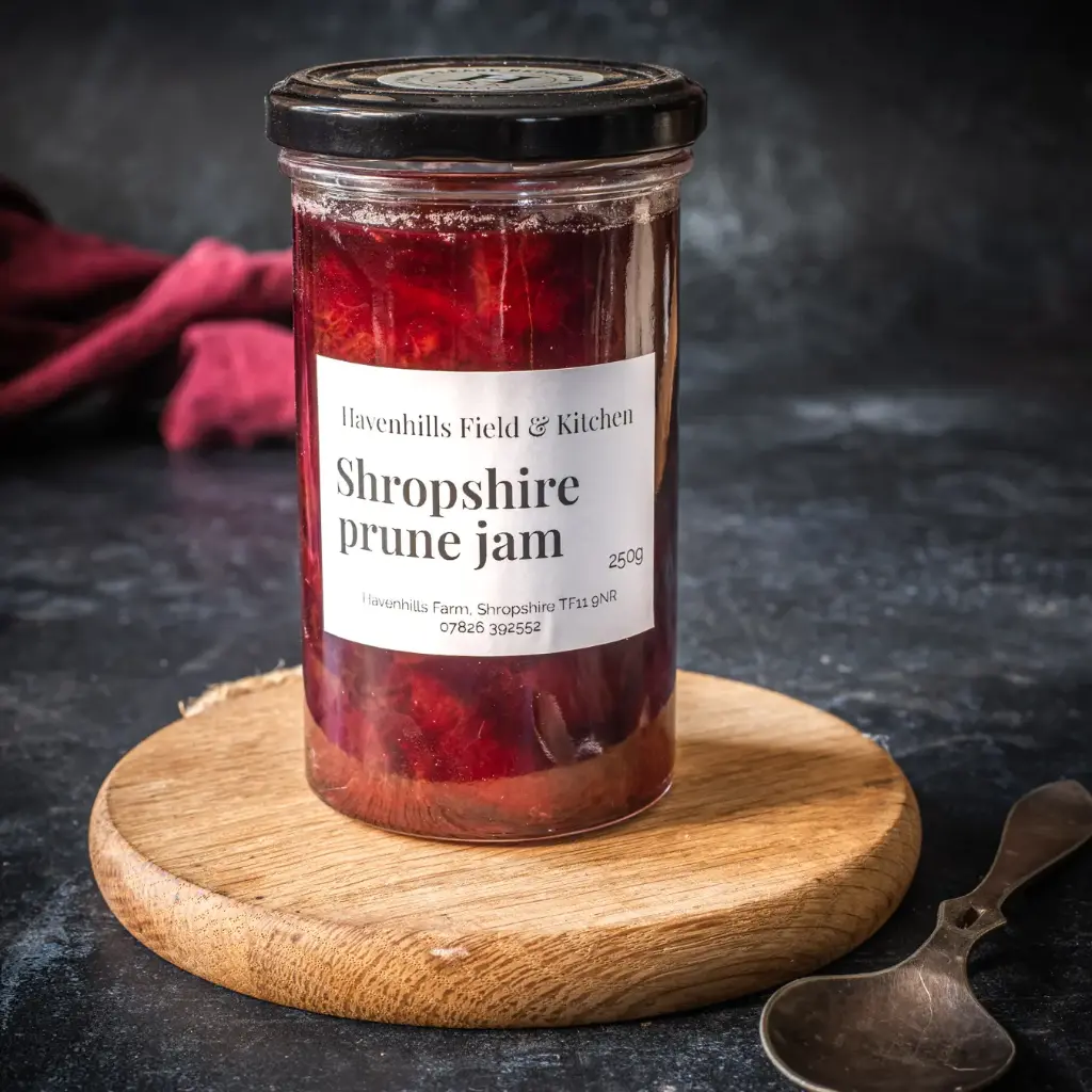 Shropshire prune jam 250g