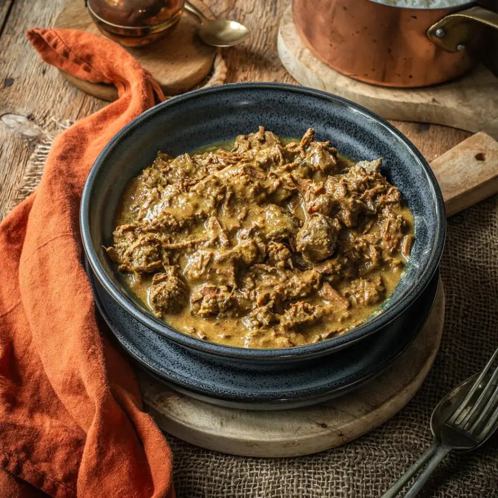 Venison rendang
