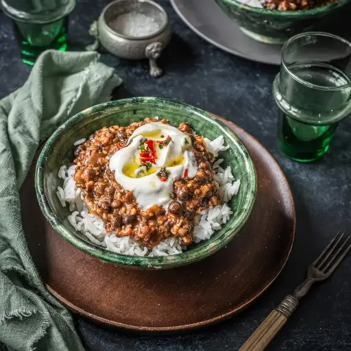 Vegetarian chilli (frozen)