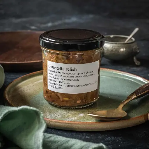 Courgette relish