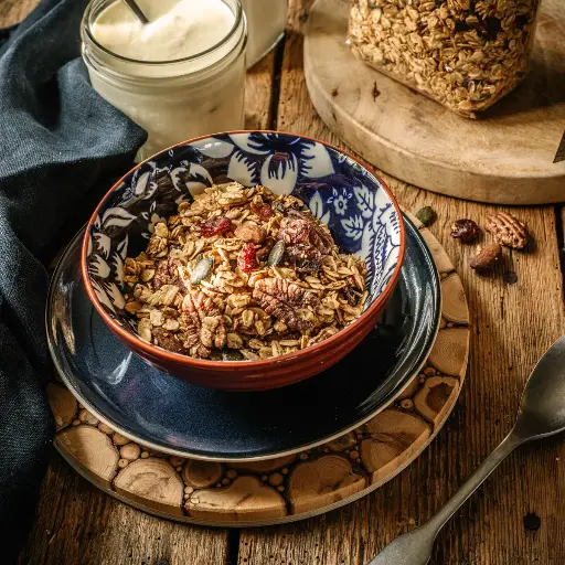 Pecan, cranberry & almond granola 325g